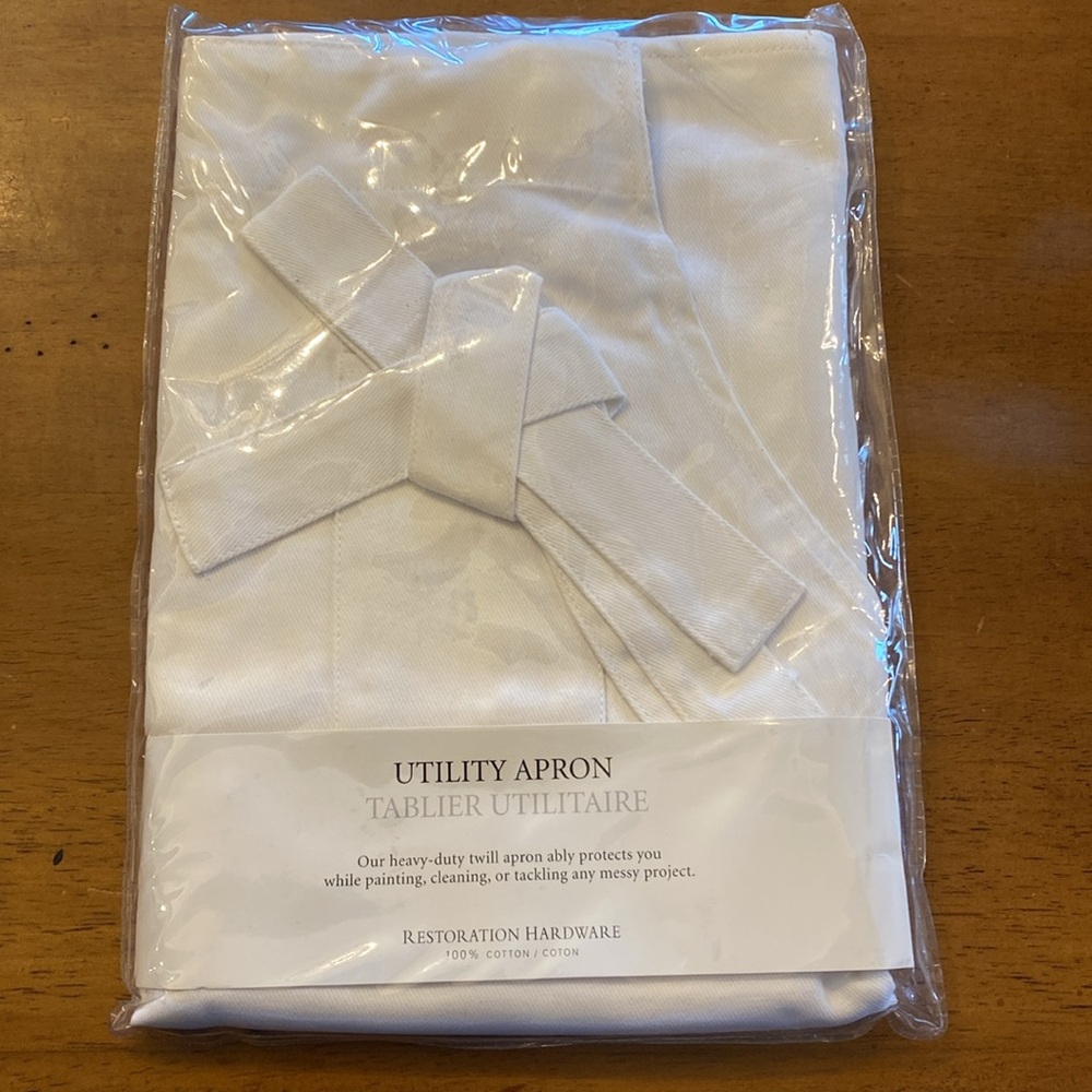 NWT Restoration Hardware Utility Apron